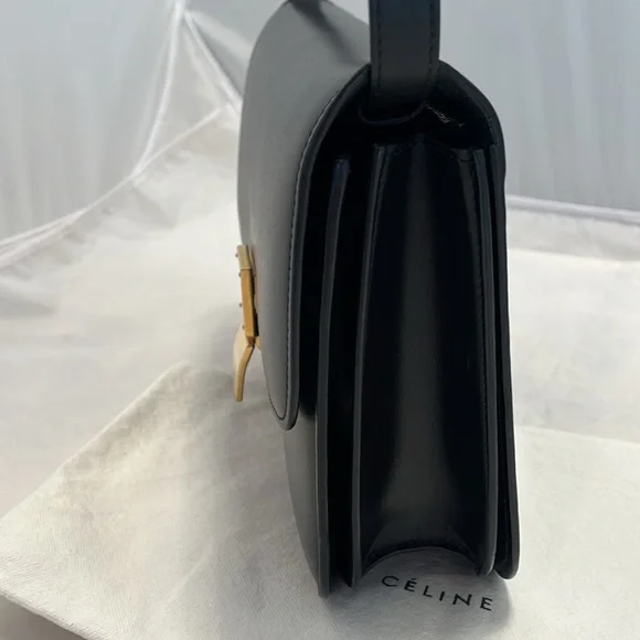 Celine Liege Calfskin Medium Classic Box Flap Shoulder Bag - Picture 5 of 15